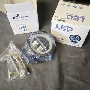 LED Motorcycle Headlight with Mounting Kit
